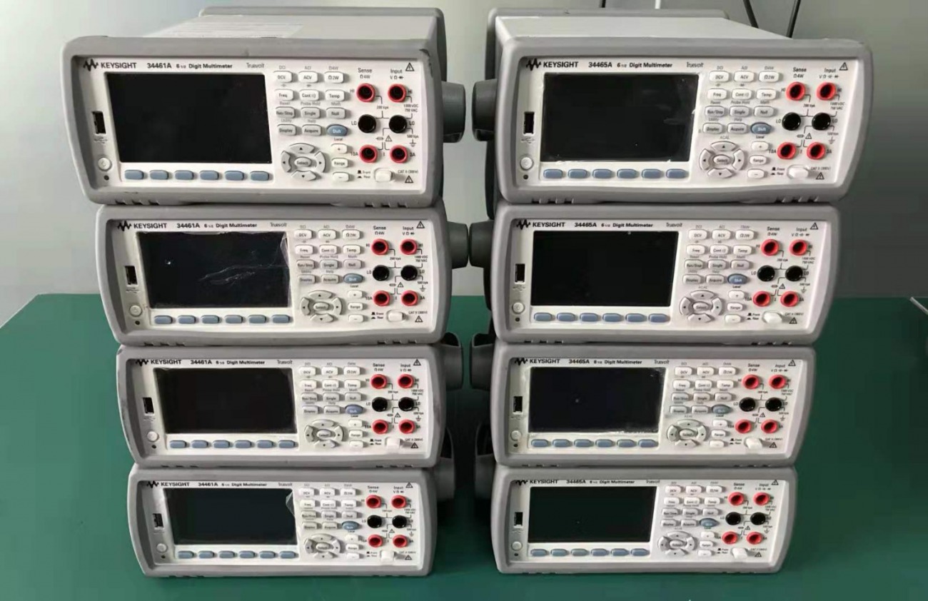 收购keysight 34470A七位半台式万用表