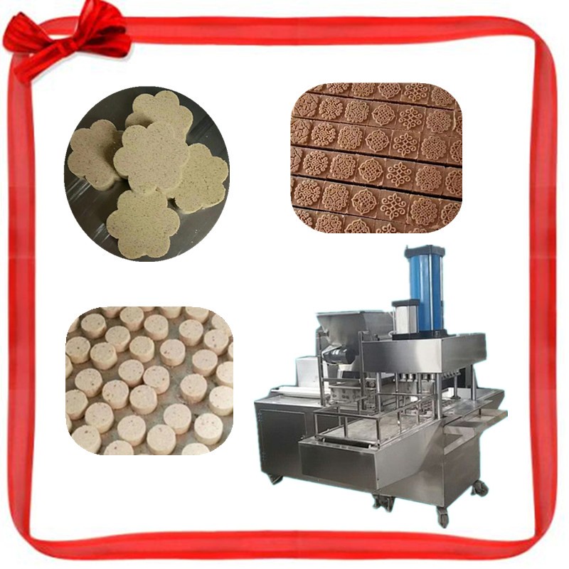 全自动红糖方糖压块机设备还可以做薏米糕板栗糕一机多用