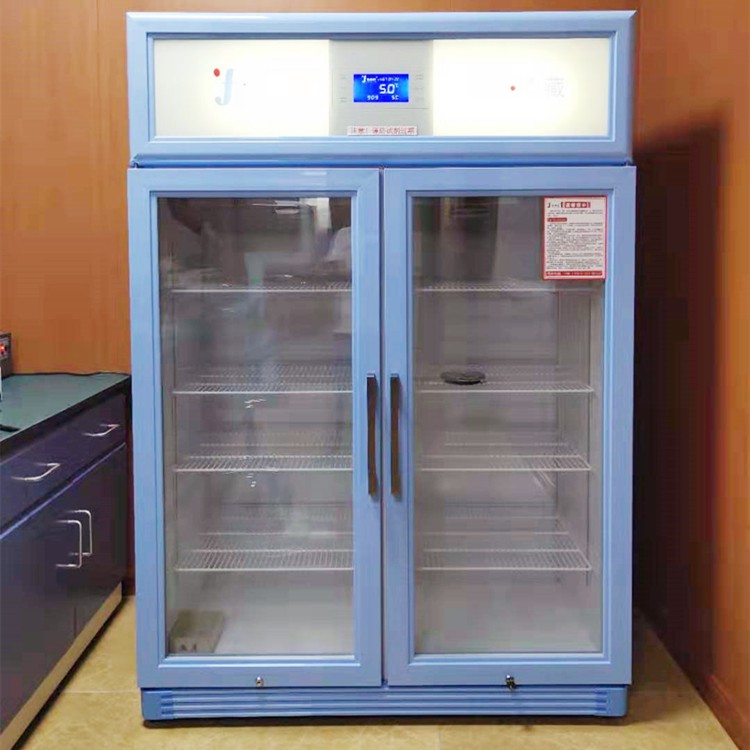 玻璃门试剂存放冰箱(双系统恒温)