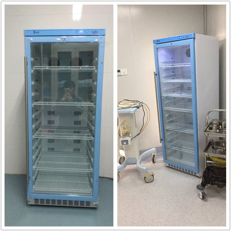 水样标本保存箱4度透明玻璃门冰箱