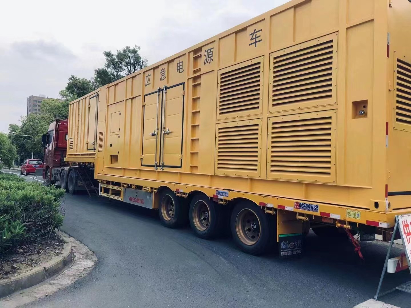 庆云县应急发电机车租赁租赁应急电源