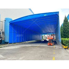 衡阳伸缩式活动雨棚定制厂家