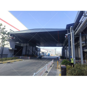 郑州仓库悬空雨棚定制厂家