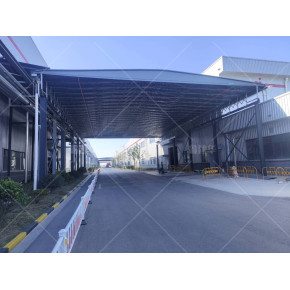 江西厂房仓库搭雨棚 带点隔热效果