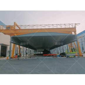 湖北推拉电动雨棚 布料使用时间长