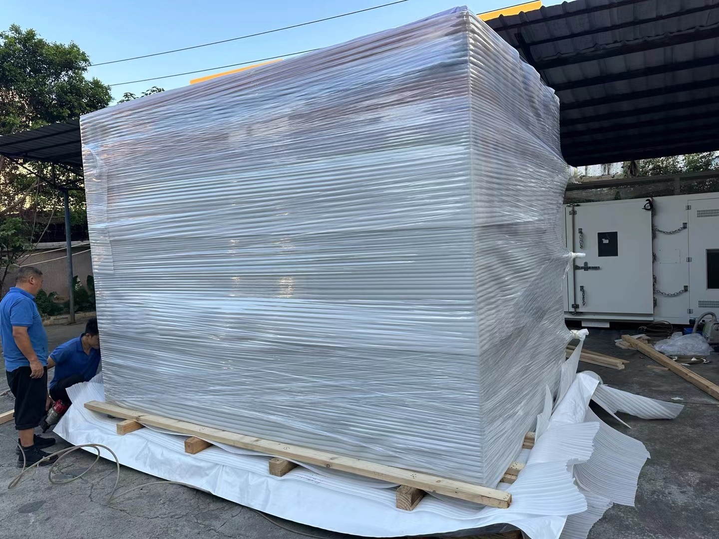 云浮熏蒸包装木箱,易碎品物流包装木箱,云浮24小时可上门木箱打包