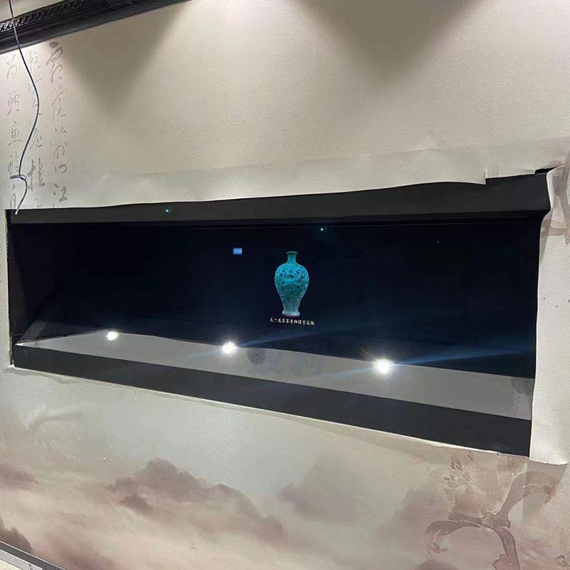河南180度全息柜全息设备供应商展厅互动立体投影展示柜