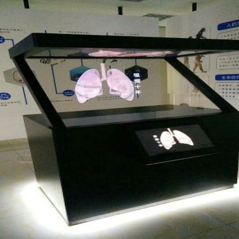 河南180度全息柜全息设备供应商展厅互动立体投影展示柜