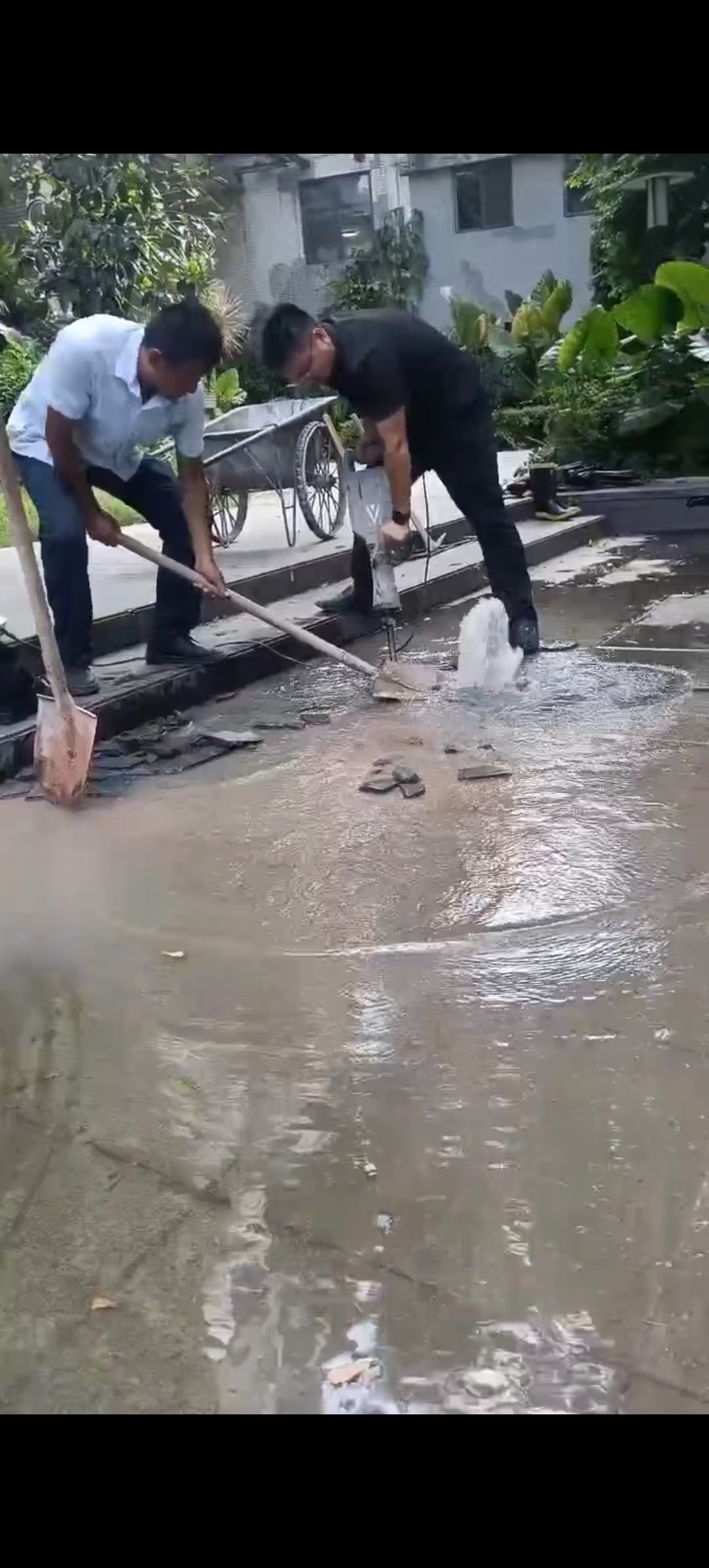广州天河南岗墙里暗水管渗水检测