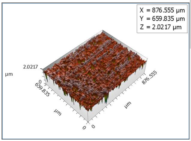 镀金金属材料表面粗糙度检测、金属零件表面粗糙度测试