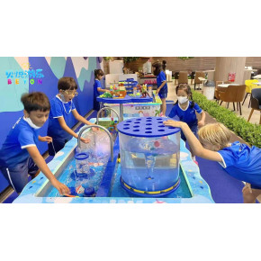 儿童游乐设备四季恒温玩水项目-推荐贝悦游乐水乐堡