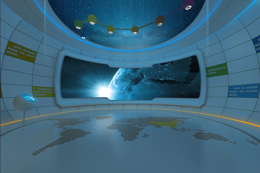 昭通国防教育体验馆(创新国防安全教育展厅方案策划)展厅3D显示产品