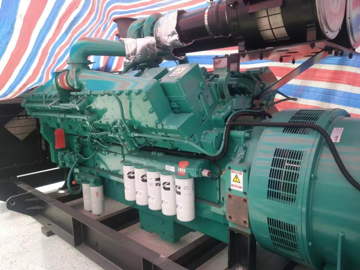 吕梁离石500KW柴油发电机出租应用范围广一天666元