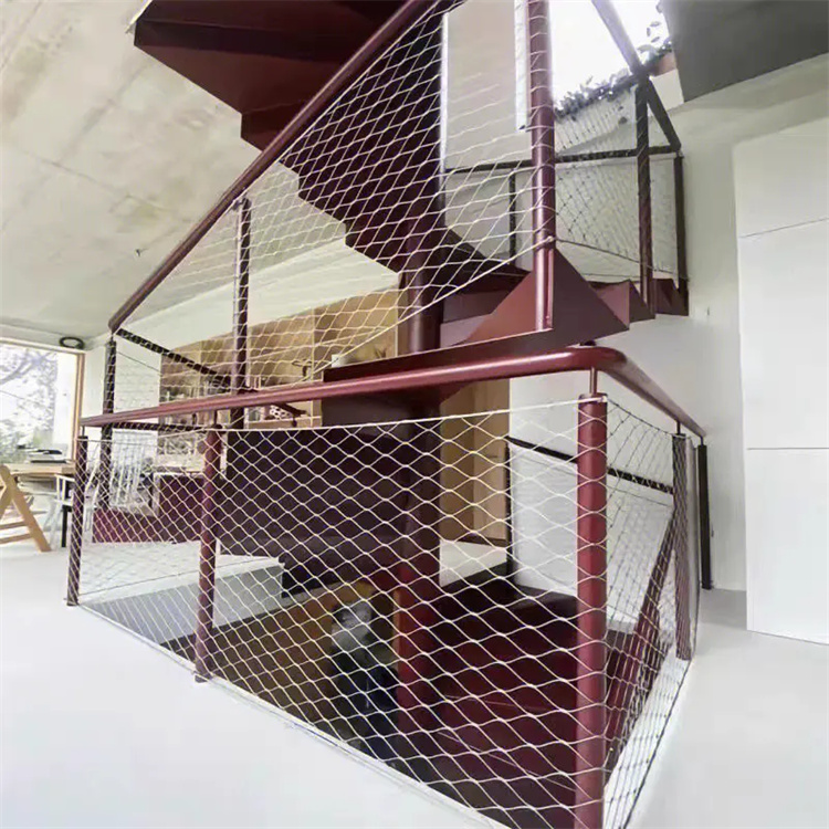 编织不锈钢绳网A天镇编织不锈钢绳网A编织不锈钢绳网厂家定制厂家定制编织不锈钢绳网