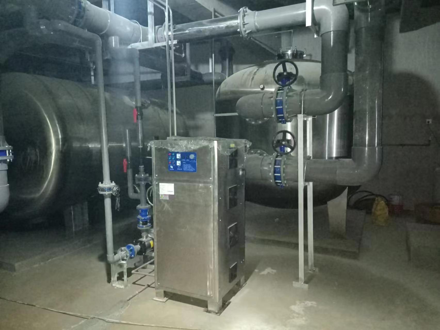 河北石家庄露天泳池恒温除湿设备安装