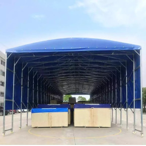 株洲仓库移动推拉雨棚定制厂家