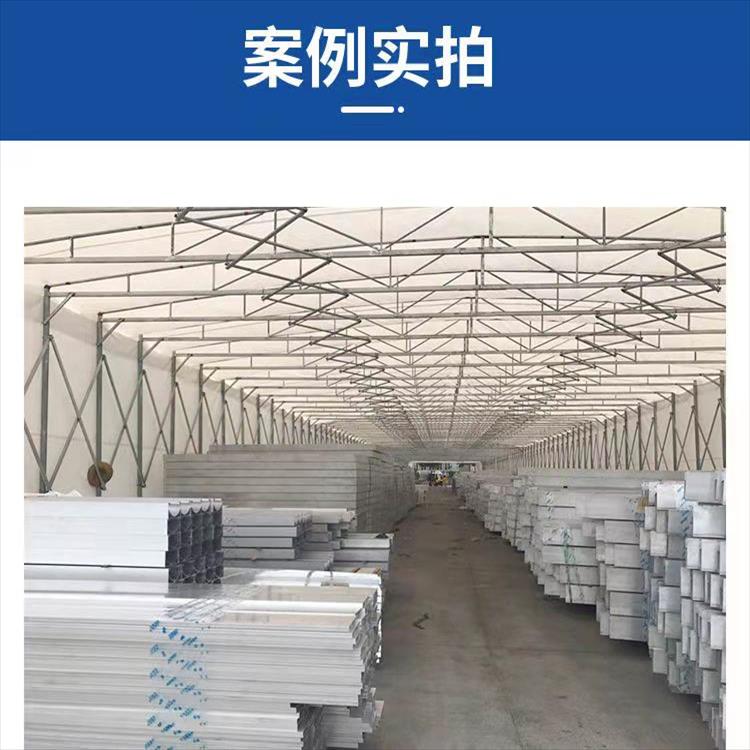 厂房过道雨棚 抚州 球场电动推拉雨棚收缩自如