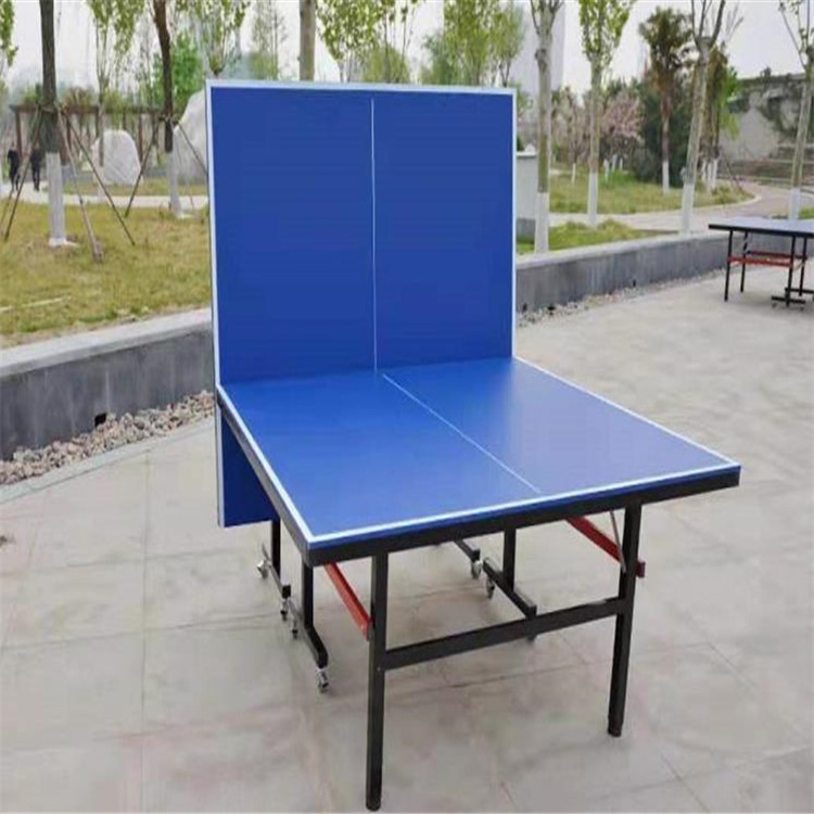 云浮 家用乒乓球台 可折叠移动乒乓球桌 可折叠式