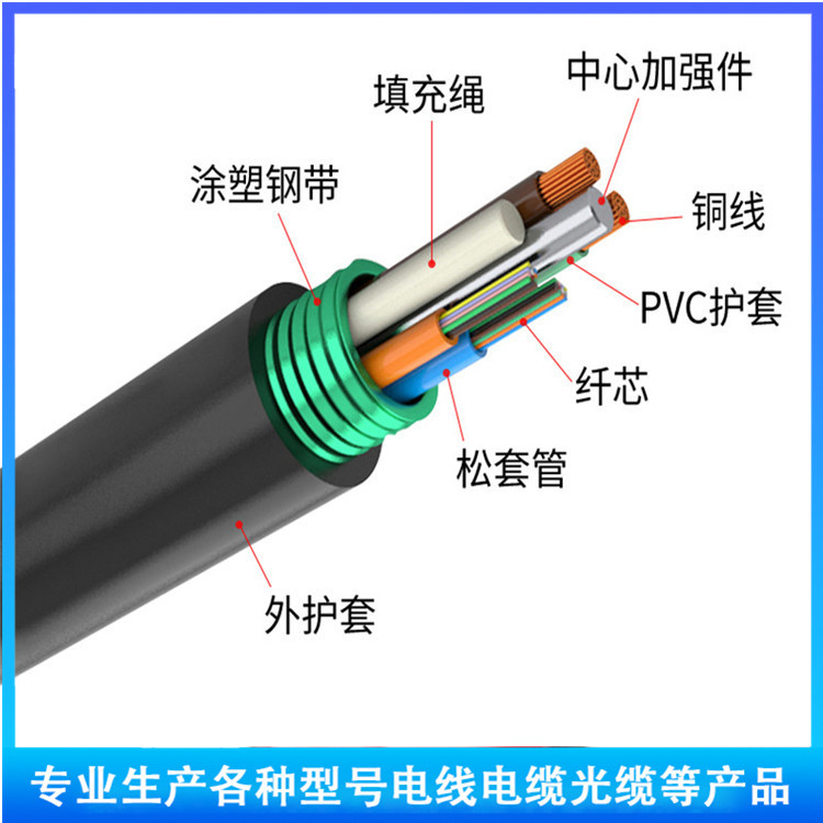 8芯 MGTSV矿用阻燃光缆厂家供应