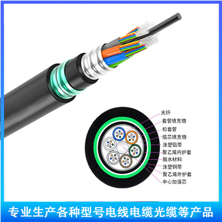 24芯光缆 MGTSV33矿用铠装光缆24B 1