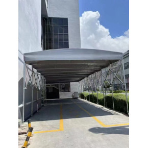 衡阳厂房户外伸缩遮阳棚生产制作厂家
